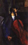 Amedeo Modigliani The Cellist Norge oil painting reproduction